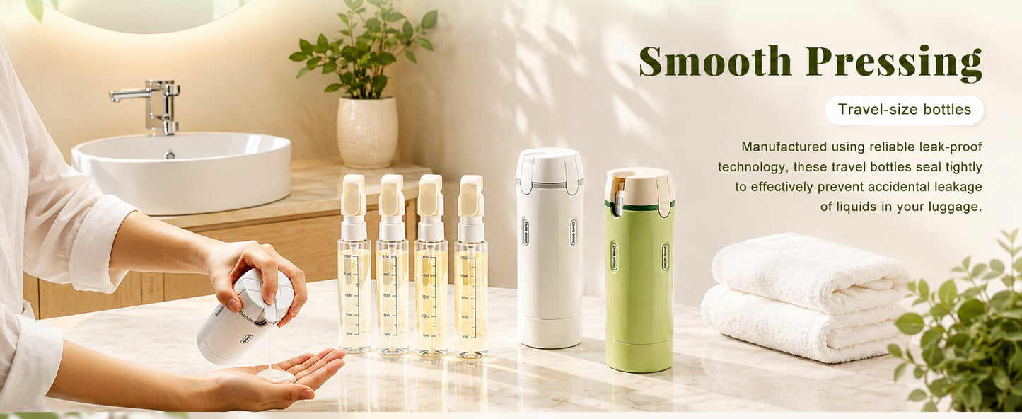 4-in-1 Leakproof Travel Bottle Set (4 x 30ml)