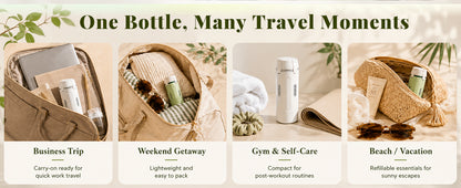 4-in-1 Leakproof Travel Bottle Set (4 x 30ml)