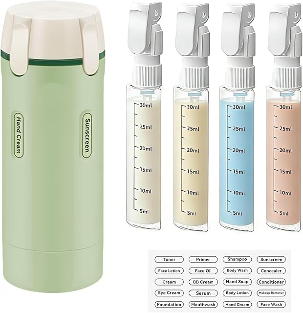 4-in-1 Leakproof Travel Bottle Set (4 x 30ml)