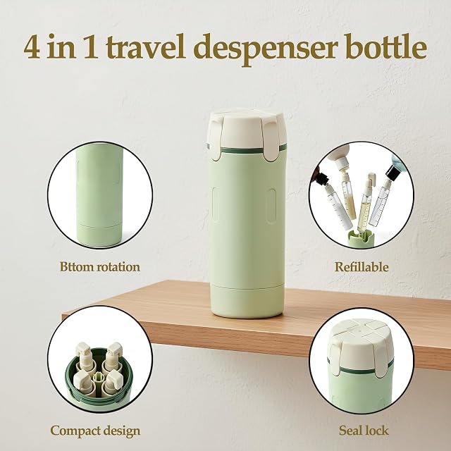 4-in-1 Leakproof Travel Bottle Set (4 x 30ml)