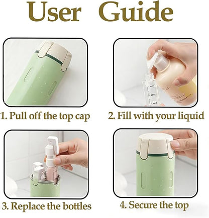 4-in-1 Leakproof Travel Bottle Set (4 x 30ml)