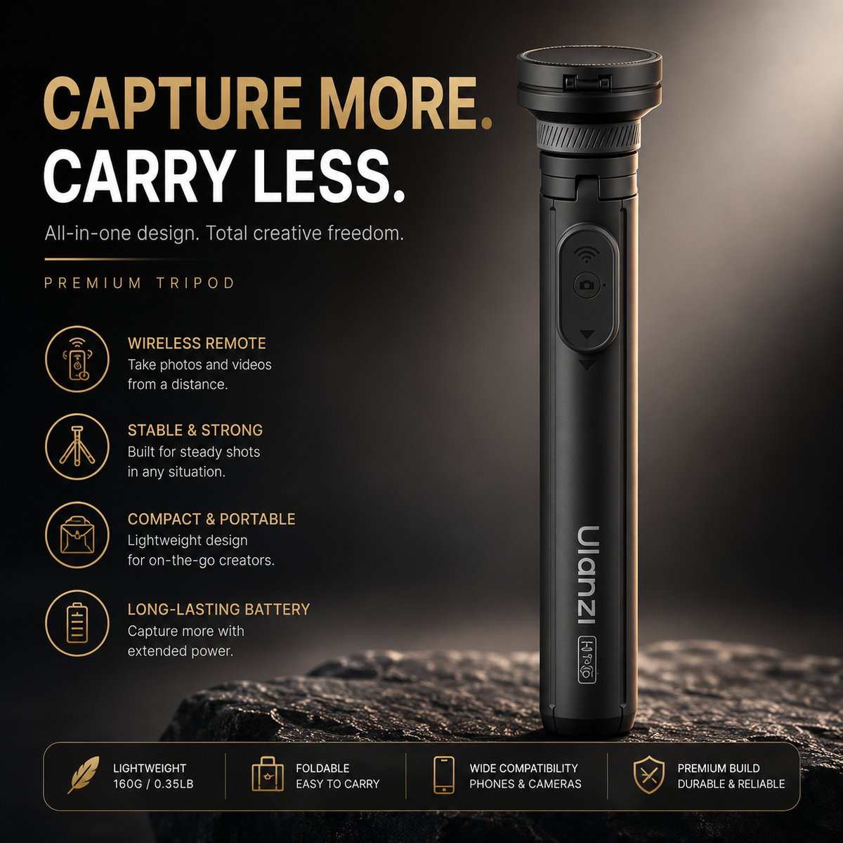 Premium   Magnetic Tripod