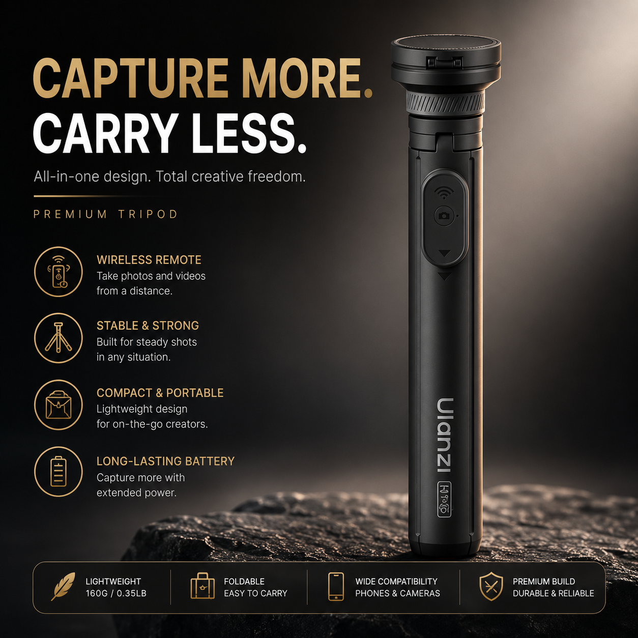 Premium   Magnetic Tripod