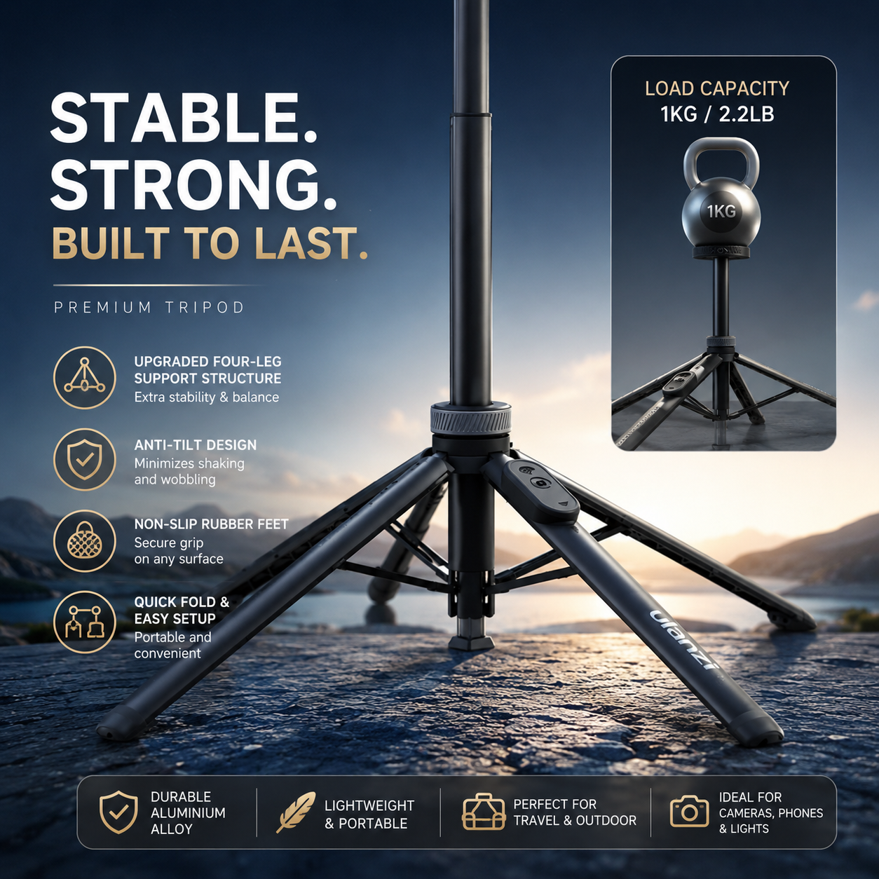 Premium   Magnetic Tripod