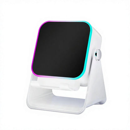 5-in-1 Wireless Induction Speaker Stand | RGB Lights | Stereo Sound | 5000mAh Battery
