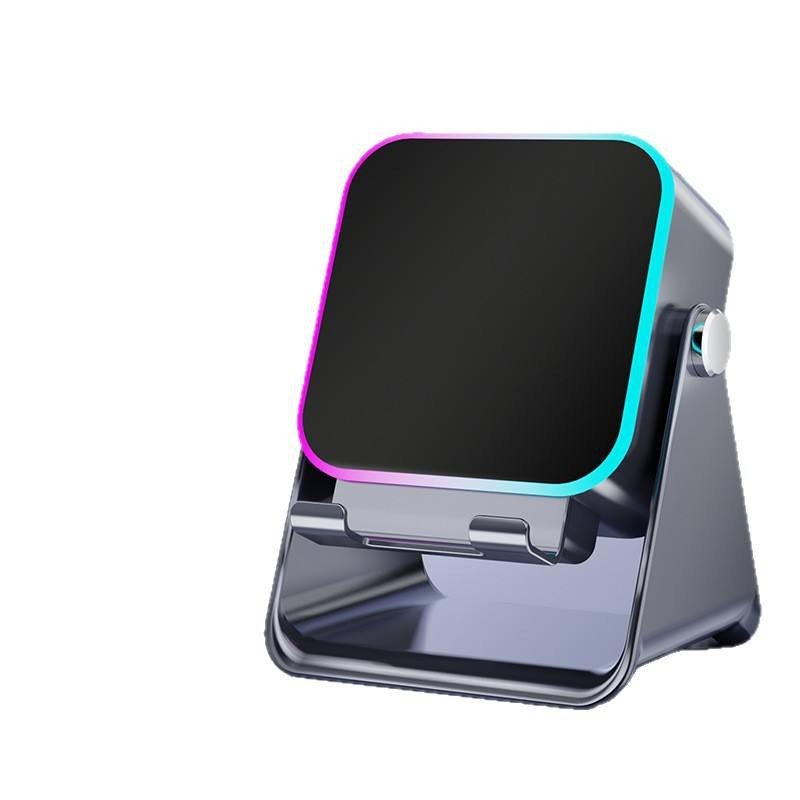 5-in-1 Wireless Induction Speaker Stand | RGB Lights | Stereo Sound | 5000mAh Battery