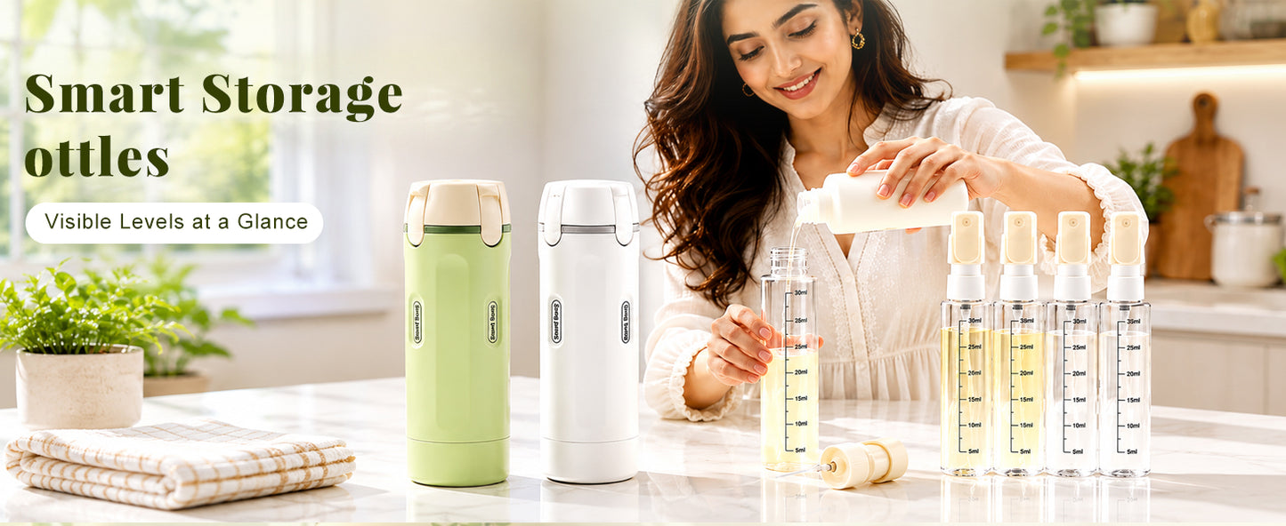 4-in-1 Leakproof Travel Bottle Set (4 x 30ml)